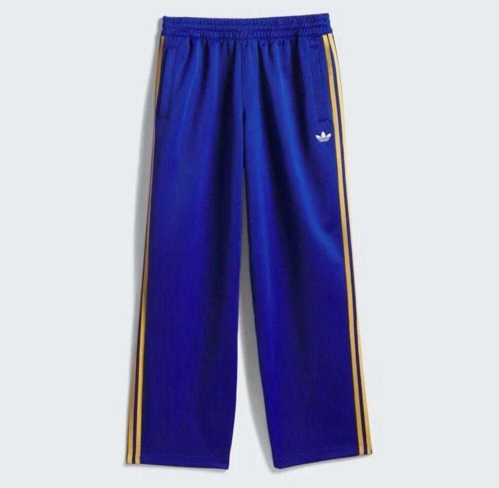 adidas Originals Firebird Superfire Skateboarding Track Pants Blue Size Large